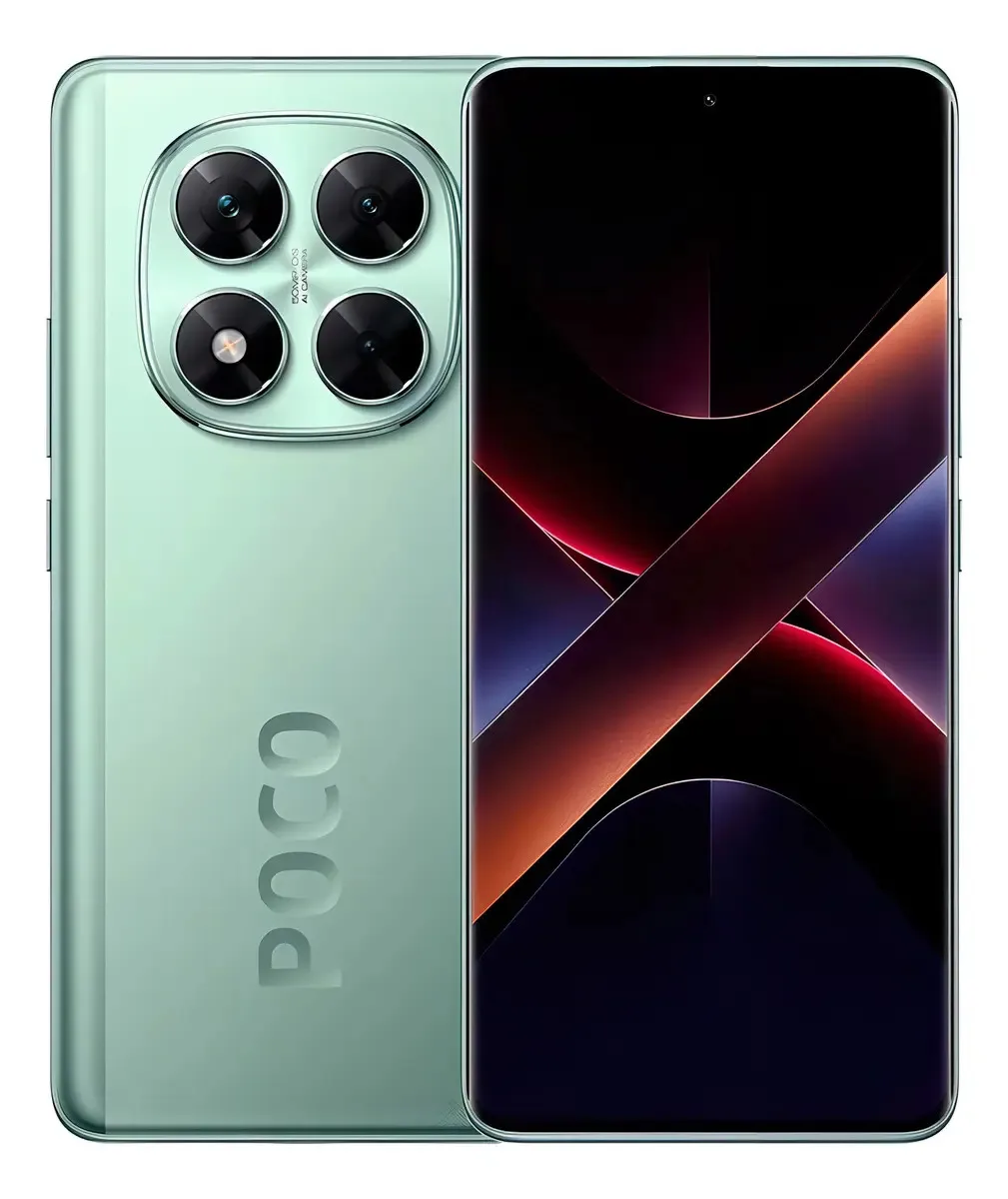 Celular Xiaomi Poco X7 5g Dual Sim 256gb Verde 8ram 50mpx