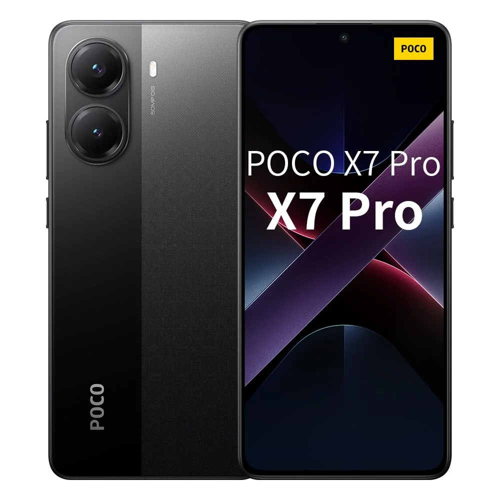 Smartphone Xiaomi Poco X7 Pro 5G Black (Preto) 12GB RAM 256GB ROM [2412DPC0AG] | 2412DPC0AG